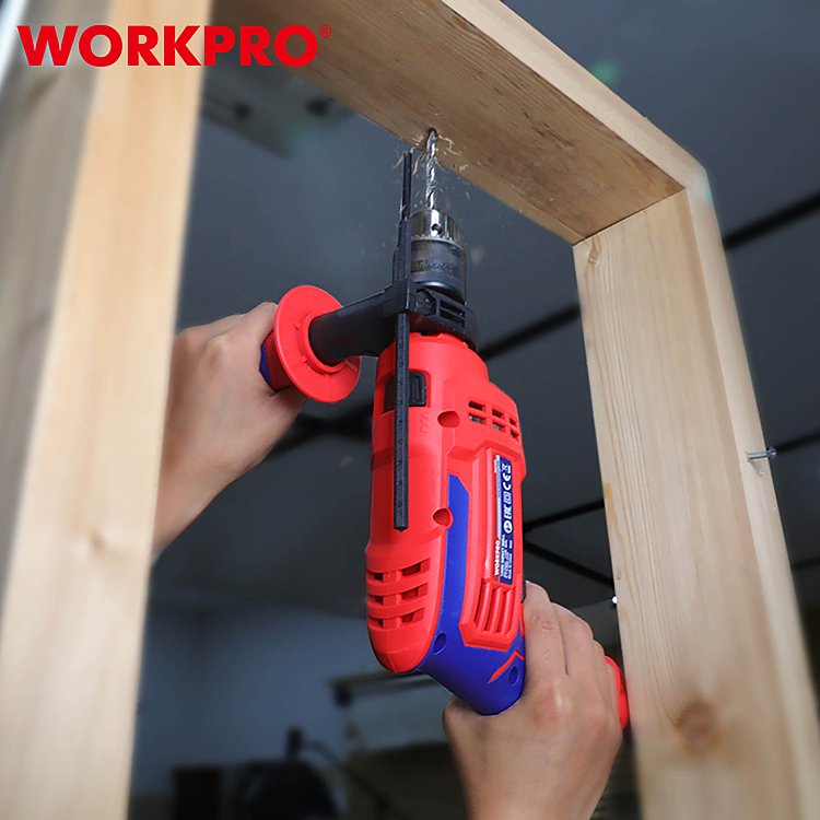 Δραπανοκρουστικό WORKPRO – Τοποθέτηση εργαλείου σε πάγκο εργασίας