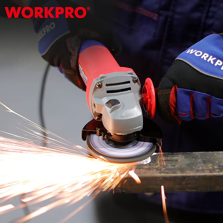 Γωνιακός Τροχός WORKPRO 800W Φ115mm PROFI – Λεπτομέρεια υποδοχής M14