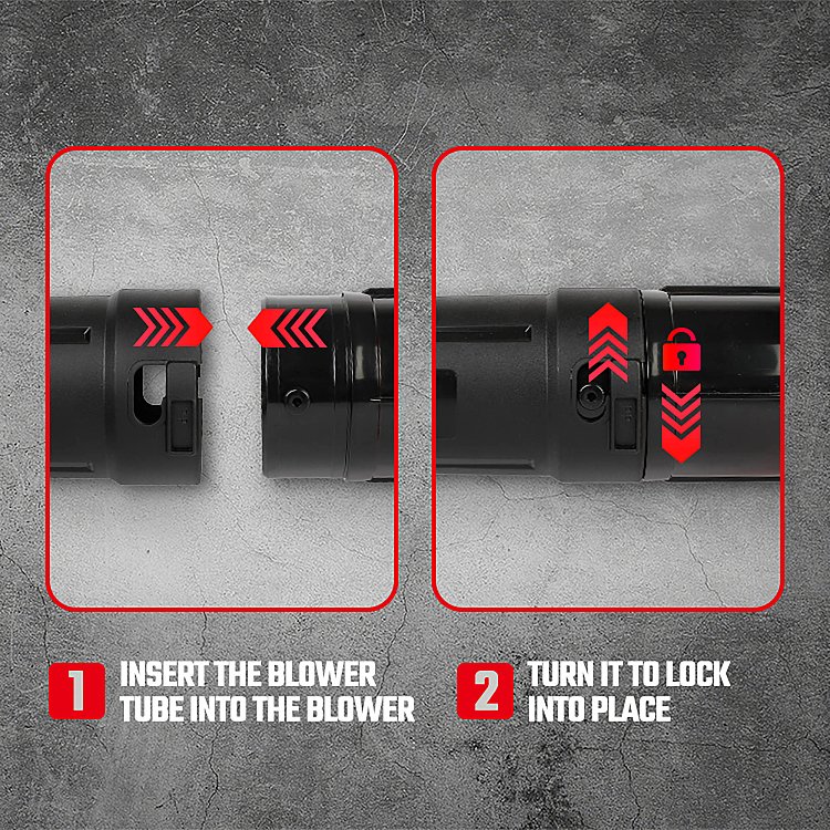 WORKPRO φυσητήρας 20V – λεπτομέρεια μοτέρ Brushless