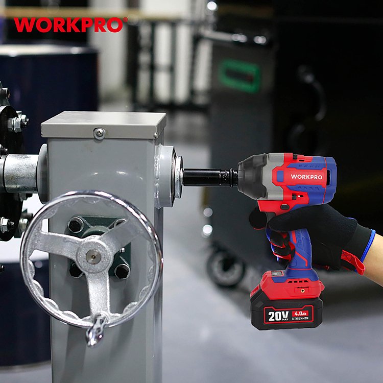 Μπουλονόκλειδο WORKPRO SOLO με ροπή 850Nm και Soft Grip