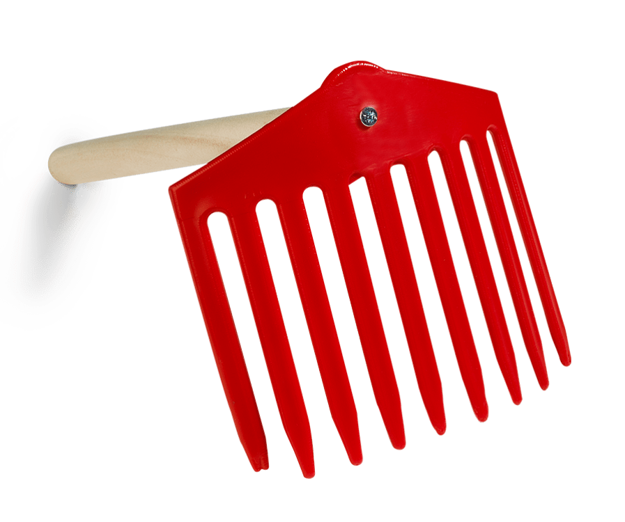 Χτένι Ελαιοσυλλογής 9 Δοντιών με Ξύλινη Λαβή – εργαλείο συλλογής ελιάς