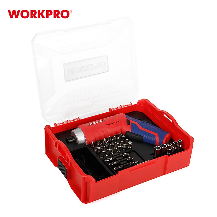 Σετ εργαλείων WORKPRO με κατσαβίδι και πλήρες πακέτο εξαρτημάτων