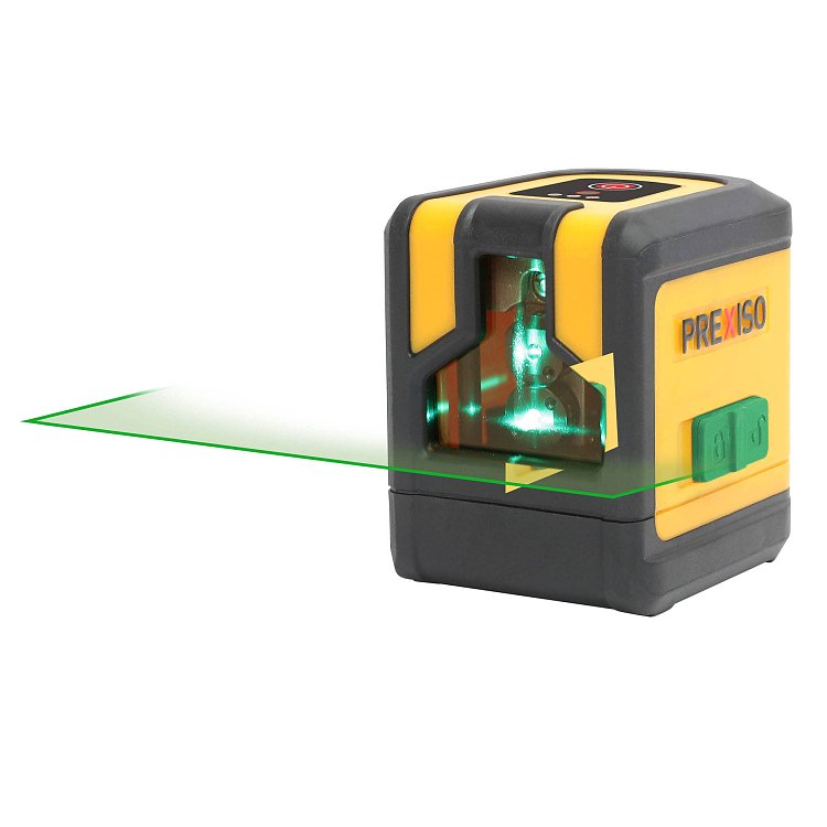 Αλφάδι λέιζερ σταυρού PREXISO PLC10PG 30m πράσινη δέσμη αυτοεπιπεδούμενο εργαλείο μέτρησης
