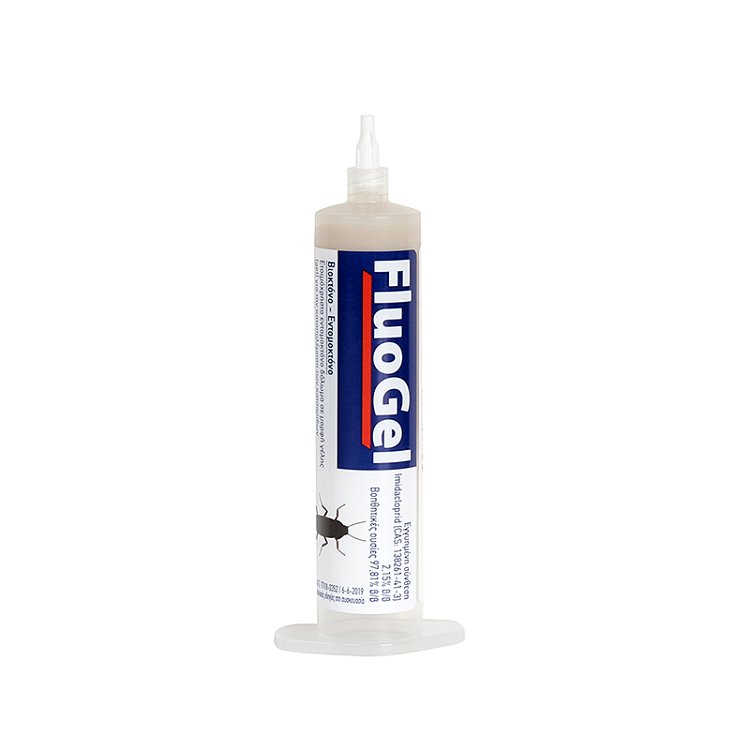 FLUO GEL 30g – Εντομοκτόνο δόλωμα γέλης για κατσαρίδες με Imidacloprid