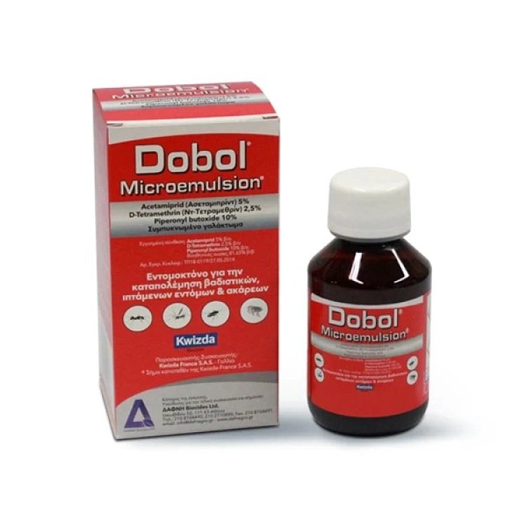 DOBOL MICROEMULSION 100cc – Συμπυκνωμένο εντομοκτόνο τριπλής δράσης για έντομα & ακάρεα