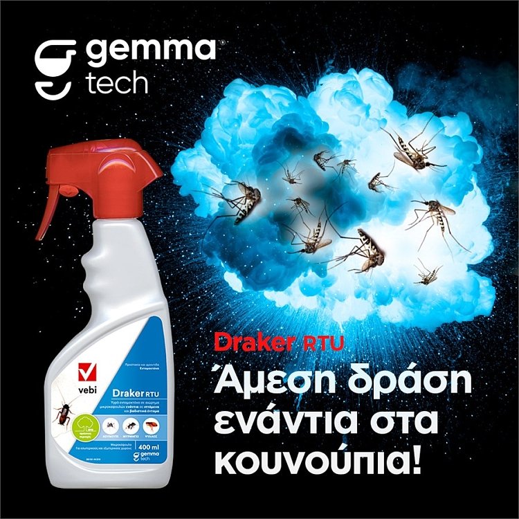 Draker RTU 400ml – Συσκευασία 400 ml με ψεκαστήρα