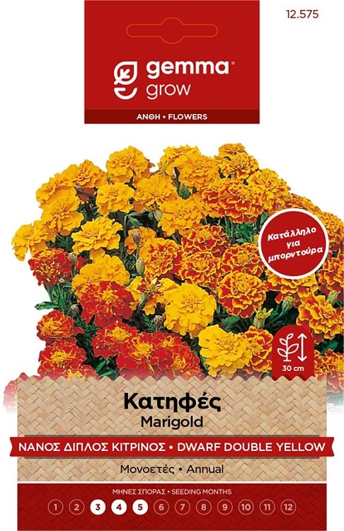 Κατηφές Διπλός Κίτρινος HORTUS – εικόνα προϊόντος για βασική χρήση και μάρκα