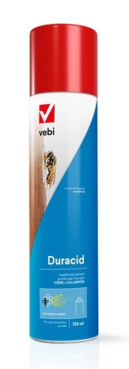 Duracid Spray 750ml – Ετοιμόχρηστο εντομοκτόνο αεροζόλ για σφήκες και μύγες