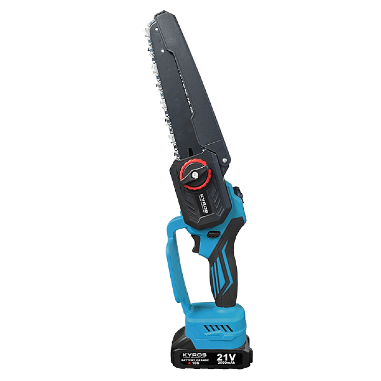 KYROS KY520+ αλυσοπρίονο μπαταρίας 21V 1100W με αντλία λαδιού και αυτόματη λίπανση