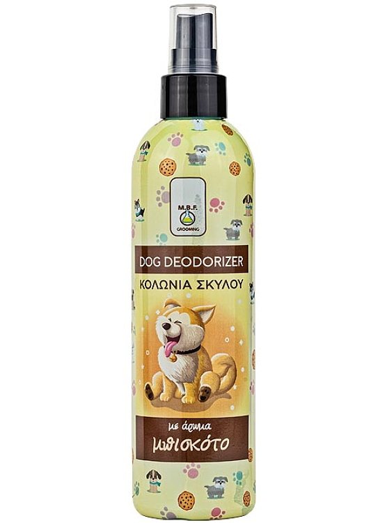 Κολώνια σκύλου M.B.F. Μπισκότο 250ml – Άρωμα μπισκότου για καθαριότητα και φρεσκάδα κατοικιδίων