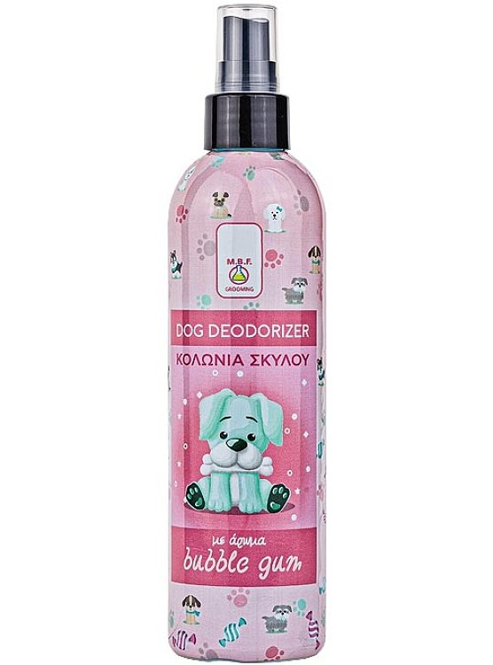 Κολώνια σκύλου M.B.F. Bubble Gum 250ml – Άρωμα τσίχλας για φρεσκάδα και καθαριότητα κατοικιδίων
