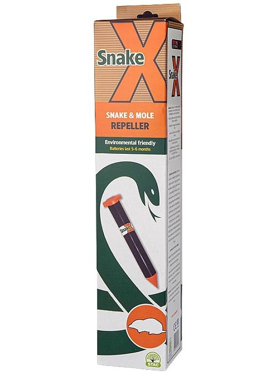 Snake X Repeller – Ηλεκτρονική συσκευή απώθησης φιδιών & τυφλοπόντικων, κάλυψη 700 τ.μ., οικολογική και ανθεκτική στη βροχή