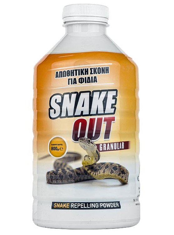 Snake Out Granular 800gr – Απωθητική σκόνη για φίδια & ερπετά, φυσική δράση μεγάλης διάρκειας