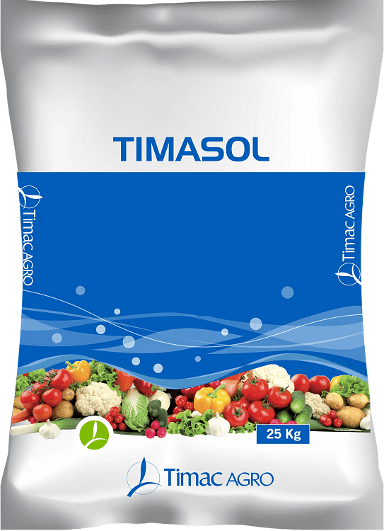 TIMASOL 20-20-20 υδατοδιαλυτό κρυσταλλικό λίπασμα με οξινοποιητή και ιχνοστοιχεία σε χηλική μορφή