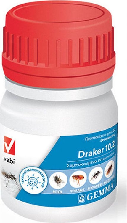 Draker 10.2 CS 50ml – Άοσμη εφαρμογή με υπολειμματική δράση