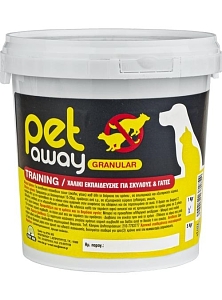 Pet Away Granular – Χαλίκι Εκπαίδευσης για Σκύλους & Γάτες 1kg