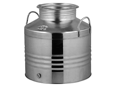 Ανοξείδωτο Δοχείο QUATTRO EFFE 20lt – Πιστοποιημένο CE