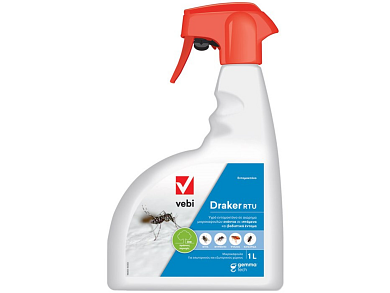 Draker RTU 1L – Ετοιμόχρηστο Άοσμο Εντομοκτόνο Μικροκάψουλας