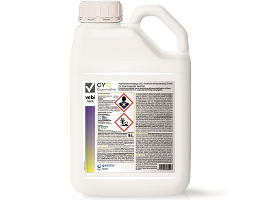 CY10 5L EC – Συμπυκνωμένο Εντομοκτόνο Βιομηχανικής Κάλυψης για Βαδιστικά & Κουνούπι Τίγρης