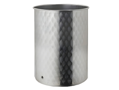 Ανοξείδωτο Δοχείο QUATTRO EFFE 50lt – Κολλητό με Πλατύ Καπάκι