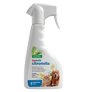 TopSafe Citronella Αρωματικό Σπρέι Κατοικιδίων 500ml