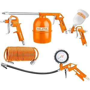 HOJITA Σετ Εργαλείων Αέρος 5τμχ για Συμπιεστή