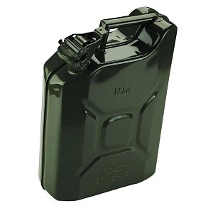 Μεταλλικό Δοχείο Καυσίμων Cresman 10L - Ενισχυμένο Μπιτόνι Χάλυβα 0.8mm