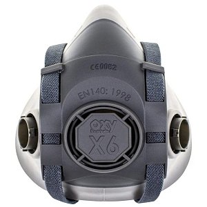 Oxyline X6 Επαγγελματική Μάσκα Ημίσεως Προσώπου Διπλού Φίλτρου 102g