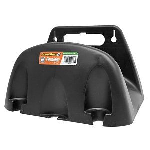 Cresman Βάση Λάστιχου Μαύρη Poseidon – Πλαστική Κρεμάστρα Ποτίσματος