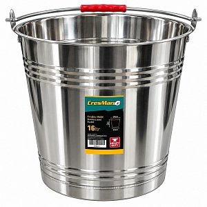 Κουβάς inox Cresman 6lt / 8lt / 10lt / 12lt / 16lt