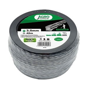 Μεσινέζα Agroforce τετράγωνη στριφτή διπλή 3.5mm 100m