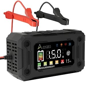 Angelis 12V 15A – Φορτιστής Συντηρητής Μπαταρίας Μολύβδου & LiFePO4