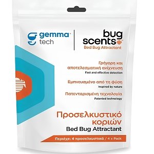 BugScents Bed Bug Attractant – Προσελκυστικό Κοριών για Sentry Pro, 4 Τεμ.
