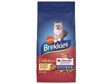 Brekkies Adult Delice Meat 20kg – Ξηρά Τροφή Γάτας