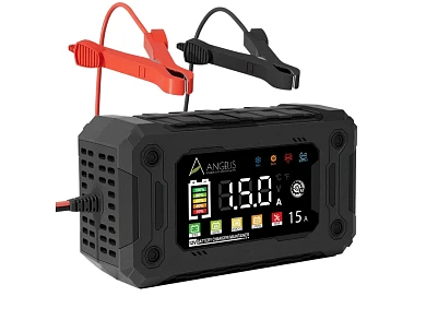 Φορτιστής – Συντηρητής Μπαταρίας 12V 15A με LCD