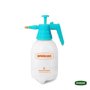 Ψεκαστήρας Προπιέσεως Χειρός 2lt GRASHER – Πλαστικός Λευκός