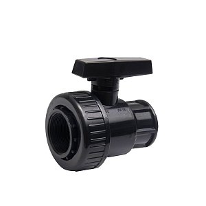 Κάνουλα για Κάδους Σταφυλιών 1" Μαύρη PVC για Απόλυτη Στεγανότητα σε Κρασί & Λάδι