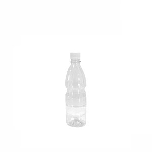 Φιάλη PET 0,5lt Διάφανη με Καπάκι - Ιδανική για Λάδι & Κρασί