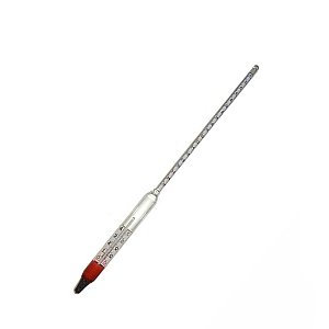 Γραδόμετρο με Θερμόμετρο (10-45 Γράδα, 0-100% Vol) - Ολοκληρωμένο Όργανο Μέτρησης Αποσταγμάτων