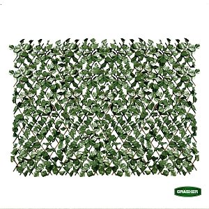GRASHER Συνθετική Φυλλωσιά με Ξύλινη Πέργκολα 1x2m – Πυκνότητα 80%