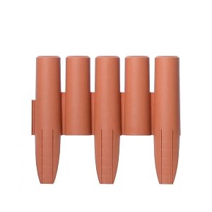 Φράχτης Κήπου Πλαστικός PROSPERPLAST 2,70m Τερακότα 10τμχ