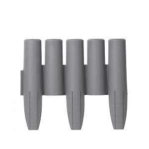 Prosperplast Πλαστικός Φράχτης Κήπου 2,70m x 24cm Σετ 10τμχ