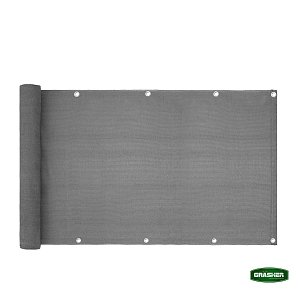 GRASHER Διαχωριστικό Δίχτυ Μπαλκονιού 160gr Γκρι 0,75x6m