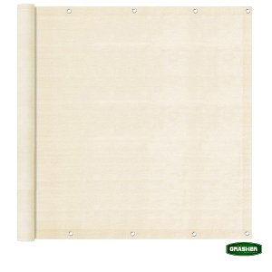 GRASHER Δίχτυ Περίφραξης Εκρού 1,80x6m 160gr