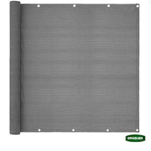 GRASHER Δίχτυ Περίφραξης Γκρι 1,80x6m 160gr