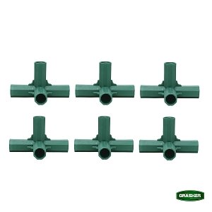 Ενωτικά 4 Θέσεων Γωνία GRASHER Φ.16mm - Επαγγελματικοί Σύνδεσμοι για Πολυδιάστατες Κατασκευές