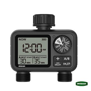 Grasher WT2248 Ψηφιακός Προγραμματιστής Ποτίσματος 2 Εξόδων