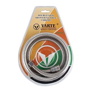 Σπιράλ Μπάνιου Varte INOX Ανθεκτικό - 1.5m & 2.0m για Τηλέφωνο Ντους