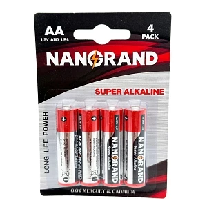 Nanorand Μπαταρίες AA 1.5V Super Alkaline 4τμχ