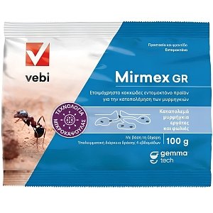 Vebi Mirmex GR – Κοκκώδες δόλωμα για μυρμήγκια 100 g σε φάκελο